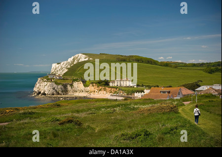 La baie d'eau douce sur l'île de Wight, Royaume-Uni Banque D'Images