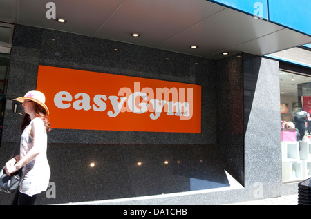 EasyGym dans Oxford Street, Londres Banque D'Images