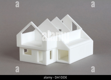 3D printed model house Banque D'Images