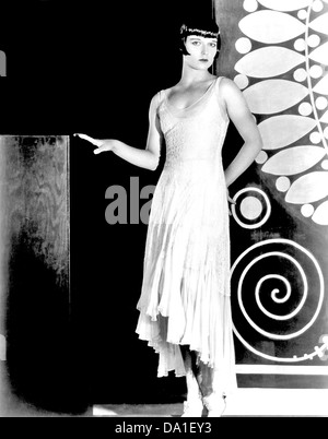 LOUISE BROOKS (1906-1985) actrice et danseuse américaine Banque D'Images