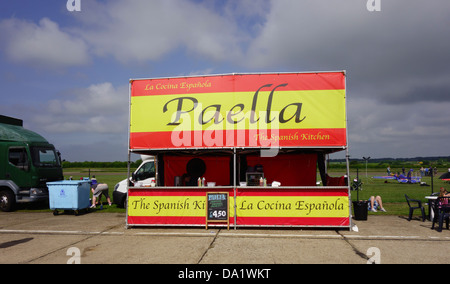 Sortie de l'alimentation dans les escadres et les roues North Weald Essex Banque D'Images