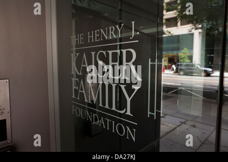 La Henry J. Kaiser Family Foundation Building, Washington DC Banque D'Images