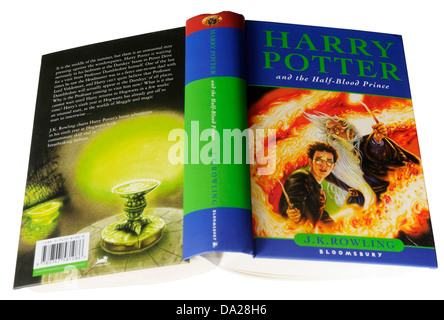 Le 6e livre de Harry Potter Harry Potter et le Prince de Sang-Mêlé Banque D'Images