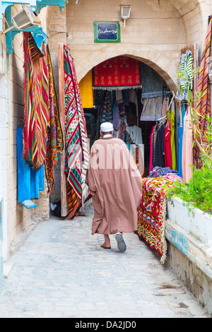 Souk dans la médina de Sousse, Tunisie Banque D'Images