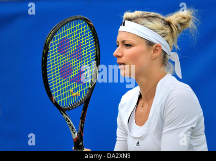 Maria Kirilenko (Russie) Aegon Tennis Championship, Eastbourne, Royaume-Uni, le 20 juin 2013. Banque D'Images