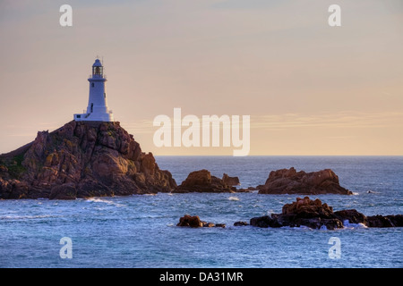 La Corbiere lighthouse, St Brelade, Jersey, United Kingdom Banque D'Images