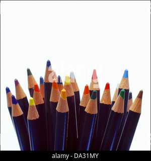 Crayons aquarelle Banque D'Images