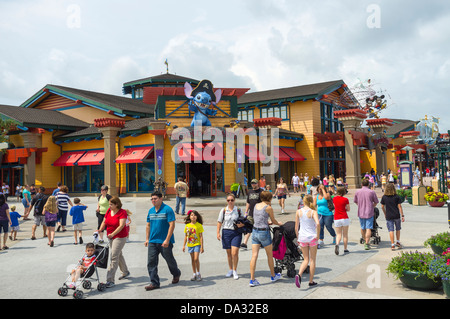 World of Disney shopping mall, Orlando, Floride, USA Banque D'Images