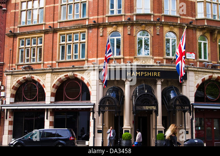 Hampshire Hotel Leicester square-London Banque D'Images