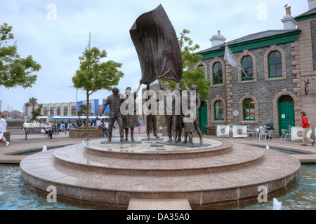 Liberation Square, St Helier, Jersey, United Kingdom Banque D'Images