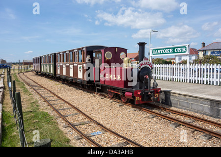 Hayling Station Railway (EHLR Est précédemment Hayling Light Railway) Banque D'Images