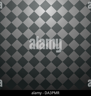 Résumé motif transparent carré noir en arrière-plan. Couches d'illustration vectorielle pour une manipulation facile et coloris. Banque D'Images