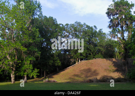 Tallahassee Florida,Parc d'état archéologique de Lake Jackson Mounds,culture de fort Walton,Livre indien,FL130428065 Banque D'Images