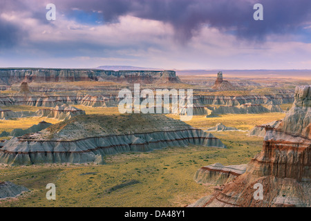 Ha Ho No Geh Canyon, dans le nord-est de l'Arizona près de Tuba City, États-Unis Banque D'Images