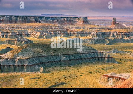 Ha Ho No Geh Canyon, dans le nord-est de l'Arizona près de Tuba City, États-Unis Banque D'Images