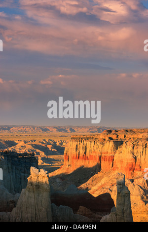 Canyon de la mine de charbon, dans le nord-est de l'Arizona près de Tuba City, États-Unis Banque D'Images