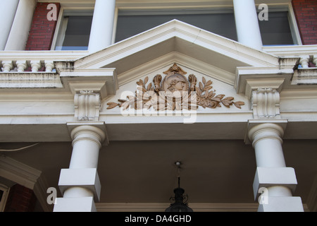 Hobart Athenaeum Club sur Davey Street Banque D'Images