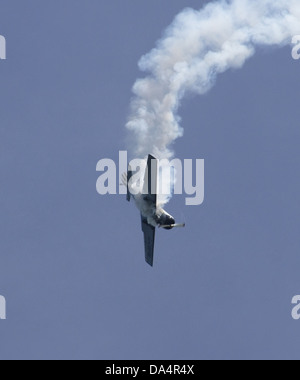 Yakovlev Yak 50 Affichage en vol Banque D'Images
