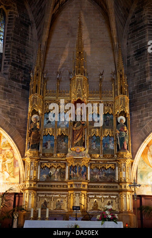 Esglesia de Sant Jaume, Alcudia, Mallorca, Espagne Banque D'Images