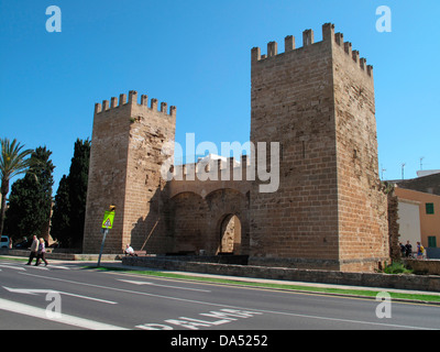 Porta del Moll, Alcudia, Mallorca, Espagne Banque D'Images