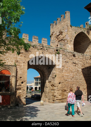 Porta del Moll, Alcudia, Mallorca, Espagne Banque D'Images