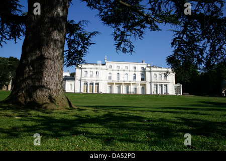 Grand manoir (maintenant Gunnersbury Park Museum) à Gunnersbury Park, Gunnersbury, Londres, Royaume-Uni Banque D'Images