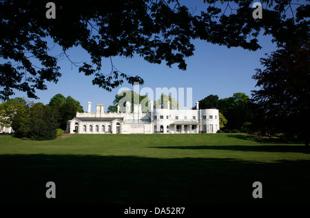 Petit hôtel particulier de Gunnersbury Park, Gunnersbury, Londres, Royaume-Uni Banque D'Images