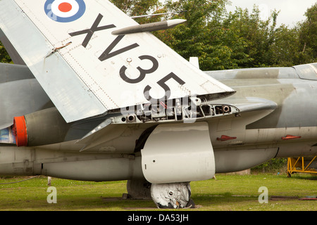 Blackburn Buccaneer (XV350) Niveau faible des avions d'attaque nucléaire Banque D'Images