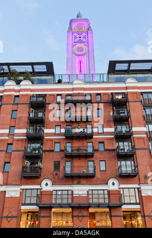 L'Angleterre, Londres, South Bank, Southwark, Oxo Tower Banque D'Images