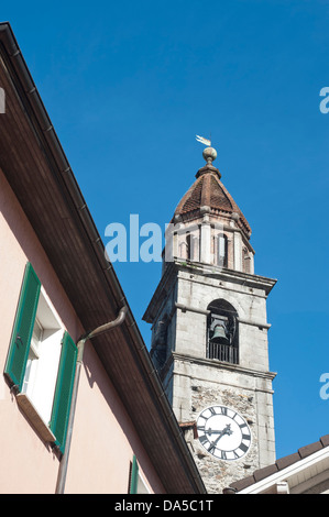 La Suisse, l'Europe, Tessin, Lugano, Pietro e Paolo, circuits touristiques, de l'église, Banque D'Images