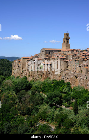 Italie, Toscane, Pitigliano Banque D'Images