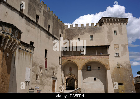 Italie, Toscane, Pitigliano, Palazzo Orsini, musée Banque D'Images