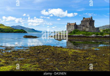 Europe Grande-Bretagne, Ecosse, Highlands, le château d'Eilean Conan. Banque D'Images