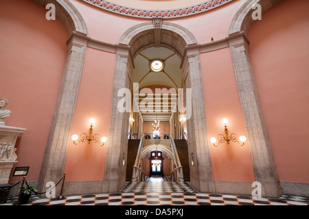 Sous la rotonde du Capitole de l'état de l'Ohio à Columbus, Ohio, USA. Banque D'Images