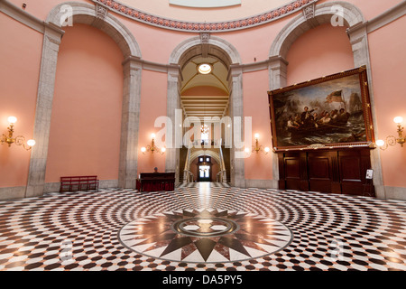 Sous la rotonde du Capitole de l'état de l'Ohio à Columbus, Ohio, USA. Banque D'Images