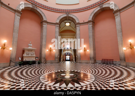 Sous la rotonde du Capitole de l'état de l'Ohio à Columbus, Ohio, USA. Banque D'Images