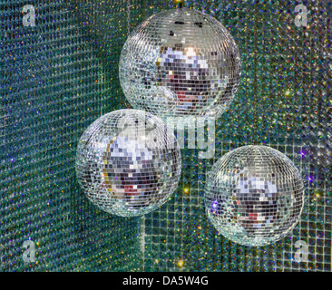 Sphere boule disco Banque D'Images