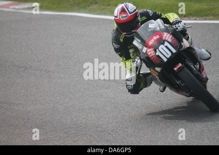 Moto Racing Cadwell Park Banque D'Images