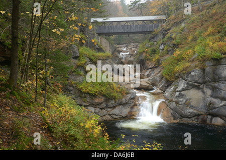 USA, United States, Amérique, New Hampshire, North Conway, Amérique du Nord, sur la côte est, dans la Nouvelle Angleterre, comté de Grafton, USA, United St Banque D'Images