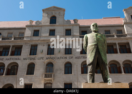 Statue de Jan Hendrik Hofmeyr, Place de l'Église, Le Cap, Afrique du Sud Banque D'Images