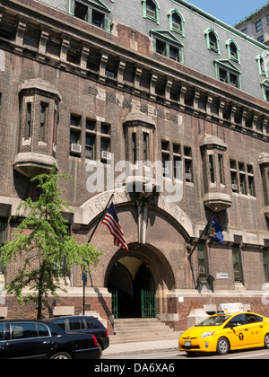 69Th Regiment Armory, 68 Lexington Avenue à 26th Street, New York City Banque D'Images