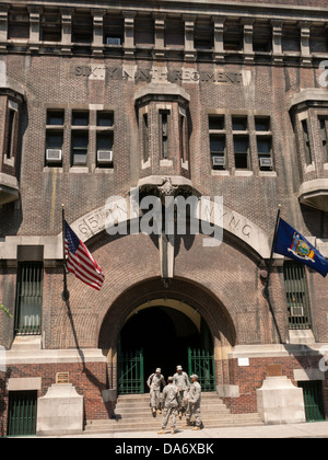 69Th Regiment Armory, 68 Lexington Avenue à 26th Street, New York City Banque D'Images