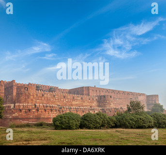 Fort d'Agra. Agra, Uttar Pradesh, Inde Banque D'Images