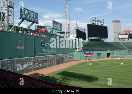 Fenway Park, Boston, Massachusetts, les Boston Red Sox Banque D'Images