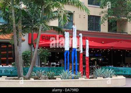 Park Tavern, Delray Beach, Florida, USA, Amérique du Nord Banque D'Images