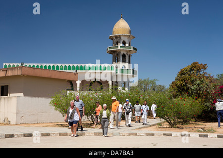 Oman, Mascate, Dhofar, Jabal Auara, Job's Tomb, Nabi Ayoub, mosquée Banque D'Images