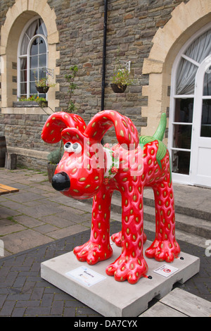 Gromit Unleashed est un projet d'art de lever des fonds pour Wallace et Gromits Grand appel, le Bristol Centre hospitalier pour enfants de l'organisme de bienfaisance. Banque D'Images