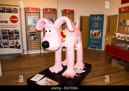 Gromit Unleashed est un projet d'art de lever des fonds pour Wallace et Gromits Grand appel, le Bristol Centre hospitalier pour enfants de l'organisme de bienfaisance. Banque D'Images