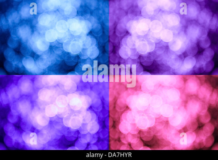 Bokeh Lights Out de Focus Banque D'Images