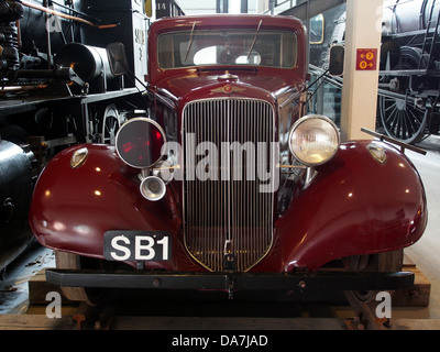 1933 Pontiac motor trolley, 1 Banque D'Images